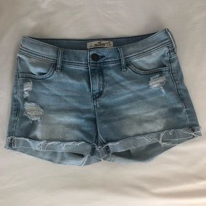 hollister denim shorts